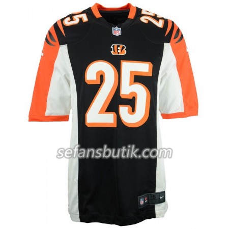 Cincinnati Bengals Tröjor Giovani Bernard 25 Nike Svart - Herr